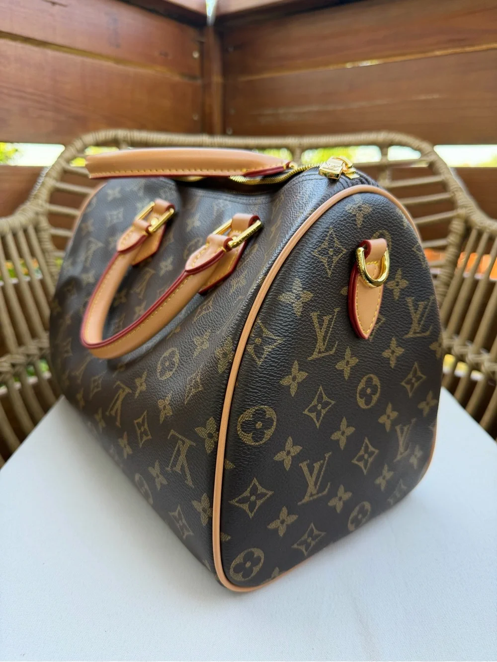 LV Monogram Satchel 30